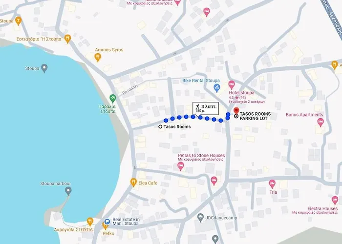 Tasos بيت ضيافة Stoúpa